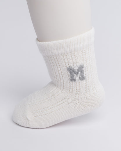 Cotton Baby Socks (0–6 Months)