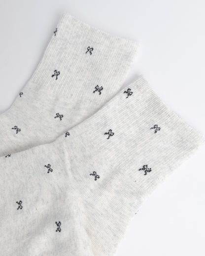 Mini Bow Cotton Quarter Socks – Women’s Everyday Socks