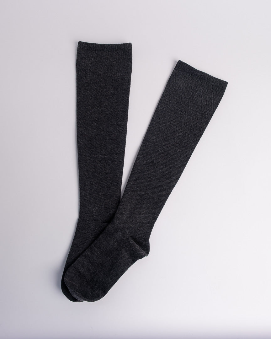 Women’s Cotton Knee-High Socks – Gentle Compression Everyday Socks