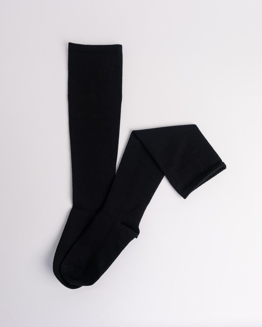Women’s Cotton Knee-High Socks – Gentle Compression Everyday Socks