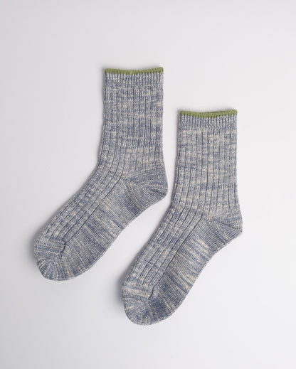 Women's Cotton Knit Crew Socks – Soft Breathable Casual Socks