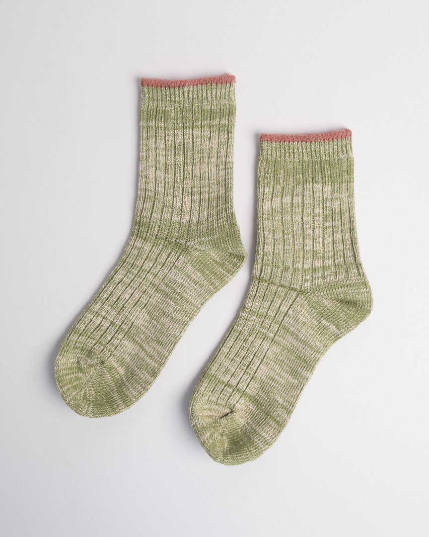 Women's Cotton Knit Crew Socks – Soft Breathable Casual Socks
