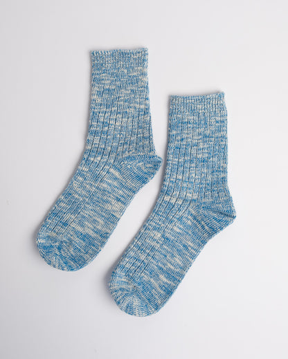 Women's Cotton Knit Crew Socks – Soft Breathable Casual Socks