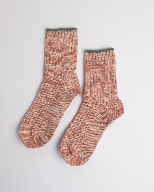 Women's Cotton Knit Crew Socks – Soft Breathable Casual Socks