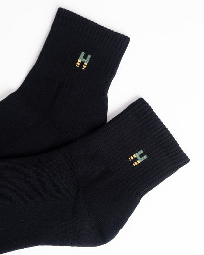 Men’s Cotton Terry Crew Socks – Sweat-Absorbing & Odor Control