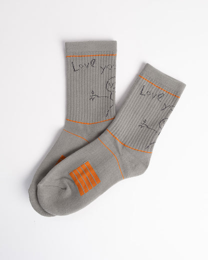 Women’s Cotton Terry Crew Socks – Sweat-Absorbing Cushioned Everyday Socks