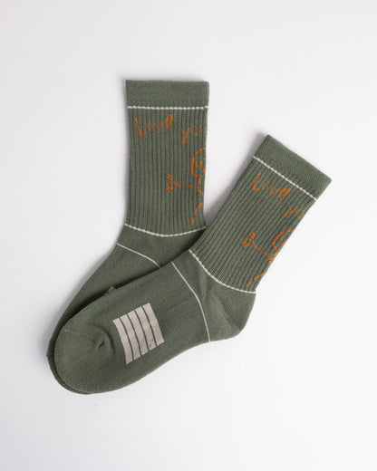 Women’s Cotton Terry Crew Socks – Sweat-Absorbing Cushioned Everyday Socks
