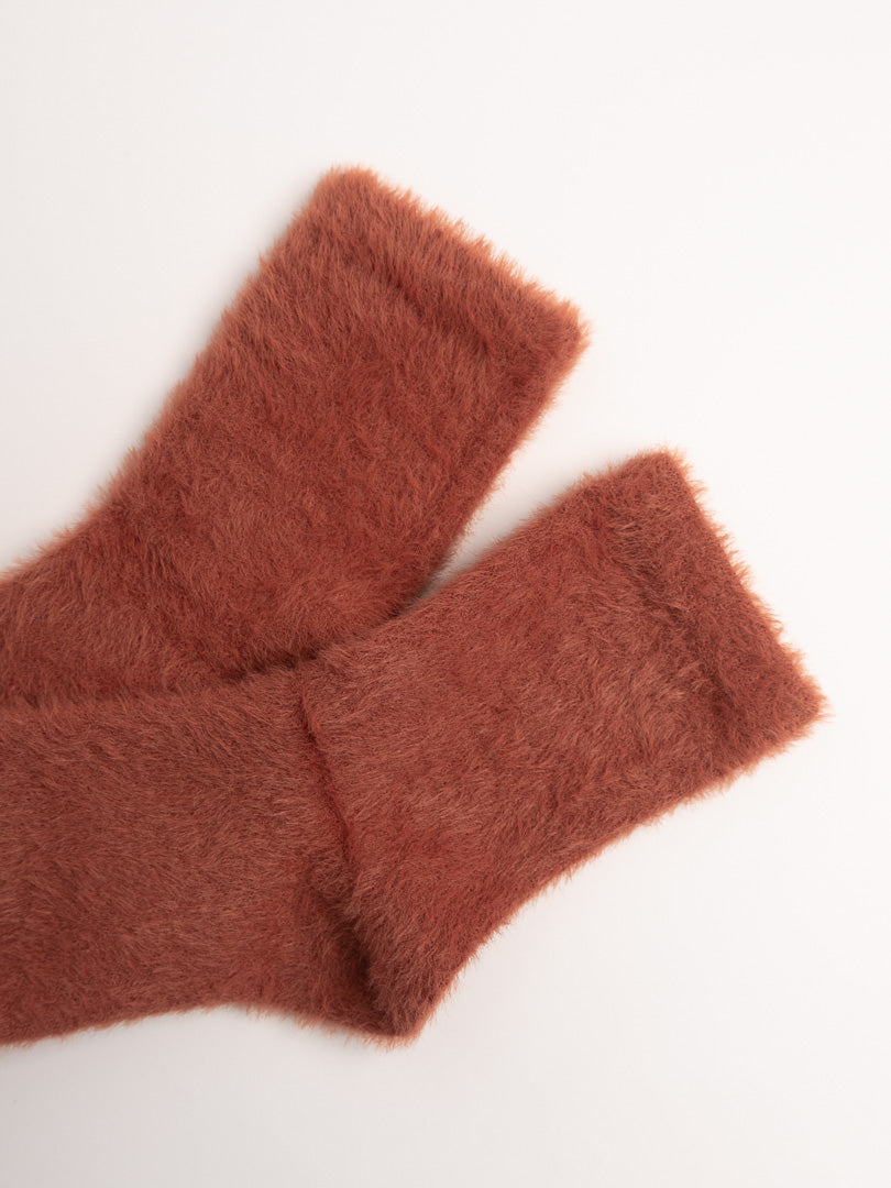 women cozy fuzzy crew socks multi color soft warm winter lounge socks set