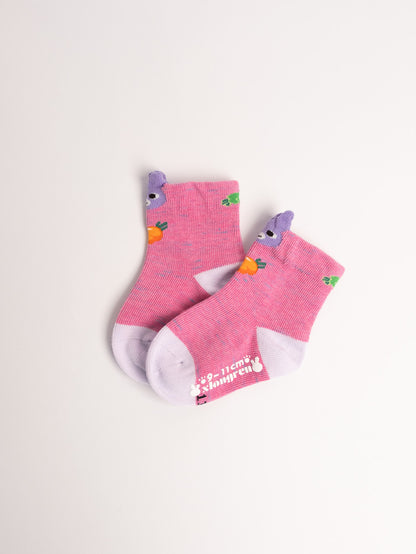 Baby Non-Slip Cotton Socks – Bunny & Carrot Cute Everyday Socks