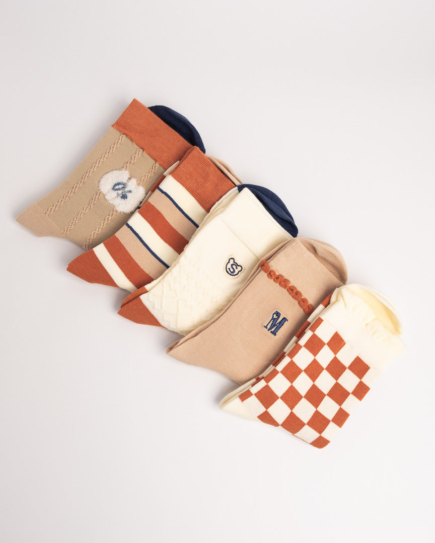 Women’s Vintage Modal Crew Socks – Soft Everyday Comfort