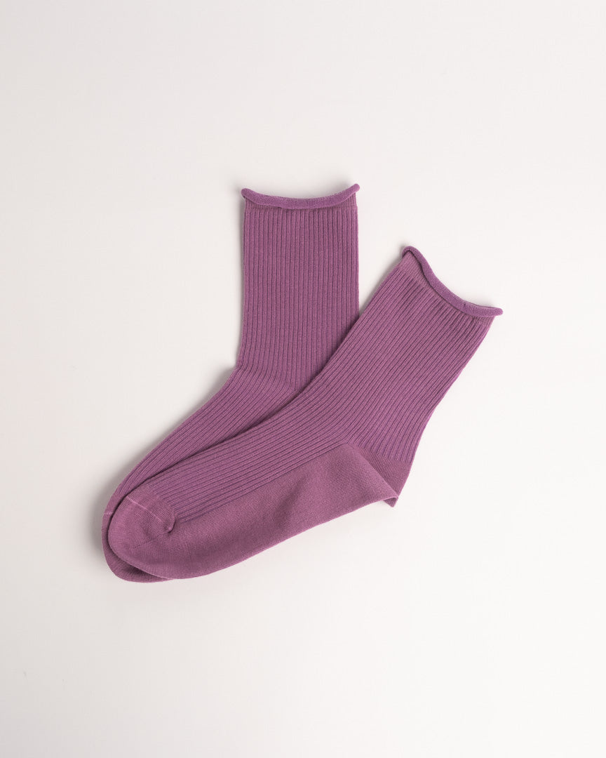 Women’s Classic Ribbed Cotton Socks – Soft Everyday Crew Socks