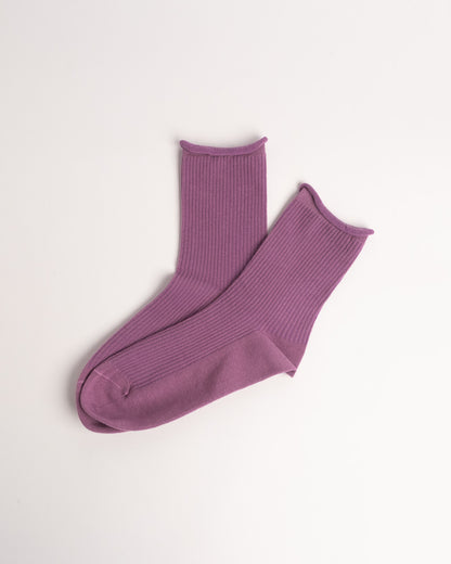 Women’s Classic Ribbed Cotton Socks – Soft Everyday Crew Socks