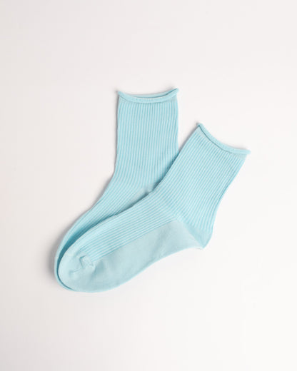 Women’s Classic Ribbed Cotton Socks – Soft Everyday Crew Socks