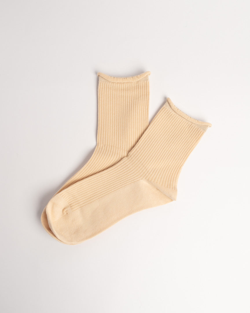 Women’s Classic Ribbed Cotton Socks – Soft Everyday Crew Socks