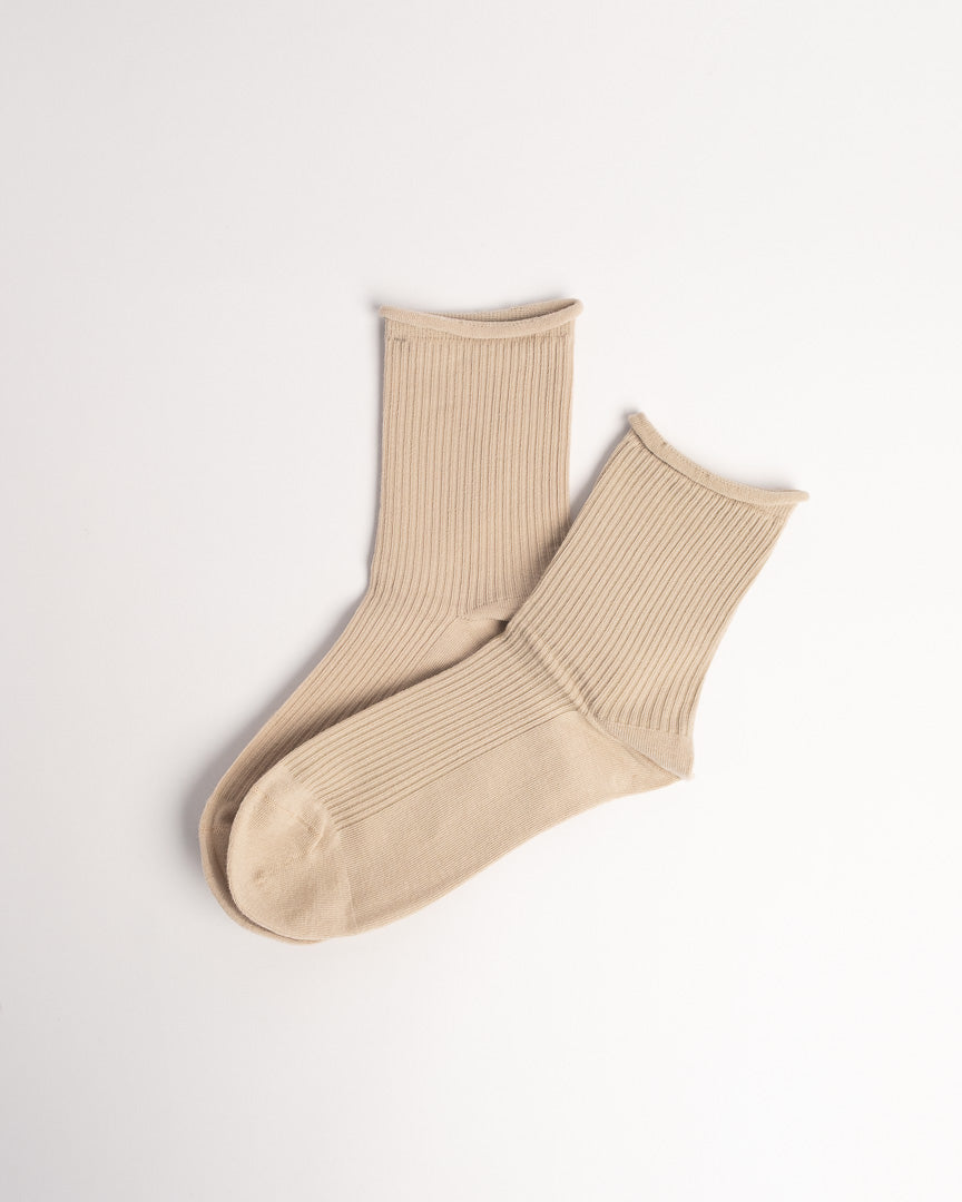 Women’s Classic Ribbed Cotton Socks – Soft Everyday Crew Socks