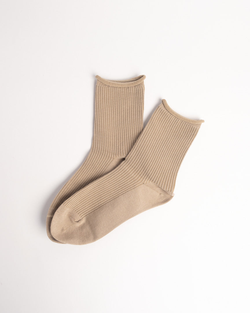 Women’s Classic Ribbed Cotton Socks – Soft Everyday Crew Socks