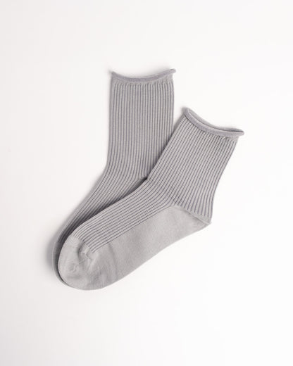 Women’s Classic Ribbed Cotton Socks – Soft Everyday Crew Socks