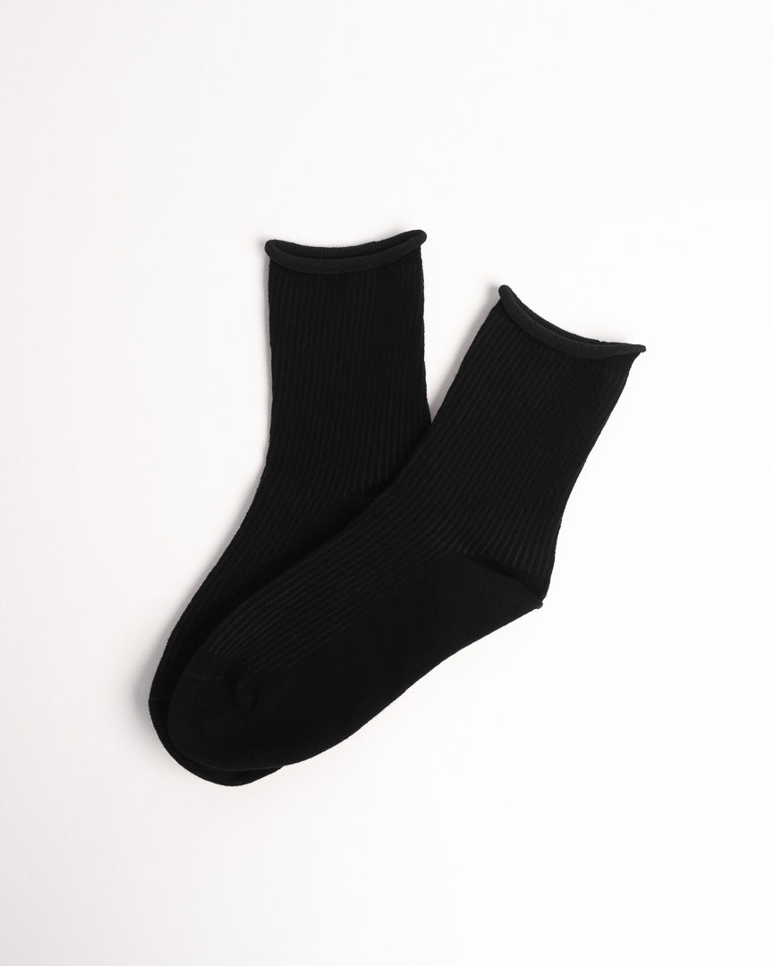 Women’s Classic Ribbed Cotton Socks – Soft Everyday Crew Socks