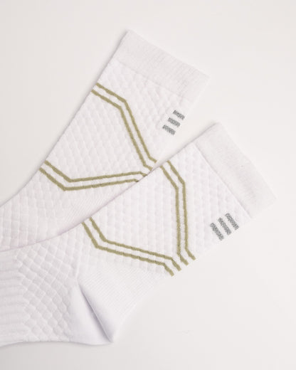 Men’s Performance Sports Socks – Cushioned Athletic Crew Socks