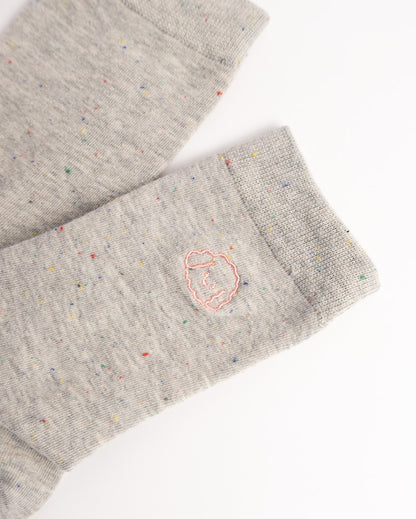 Women's Puppy Embroidery Cotton Crew Socks – Soft Everyday Socks