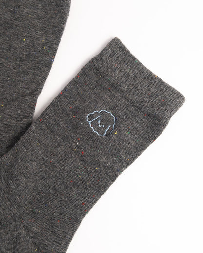 Women's Puppy Embroidery Cotton Crew Socks – Soft Everyday Socks