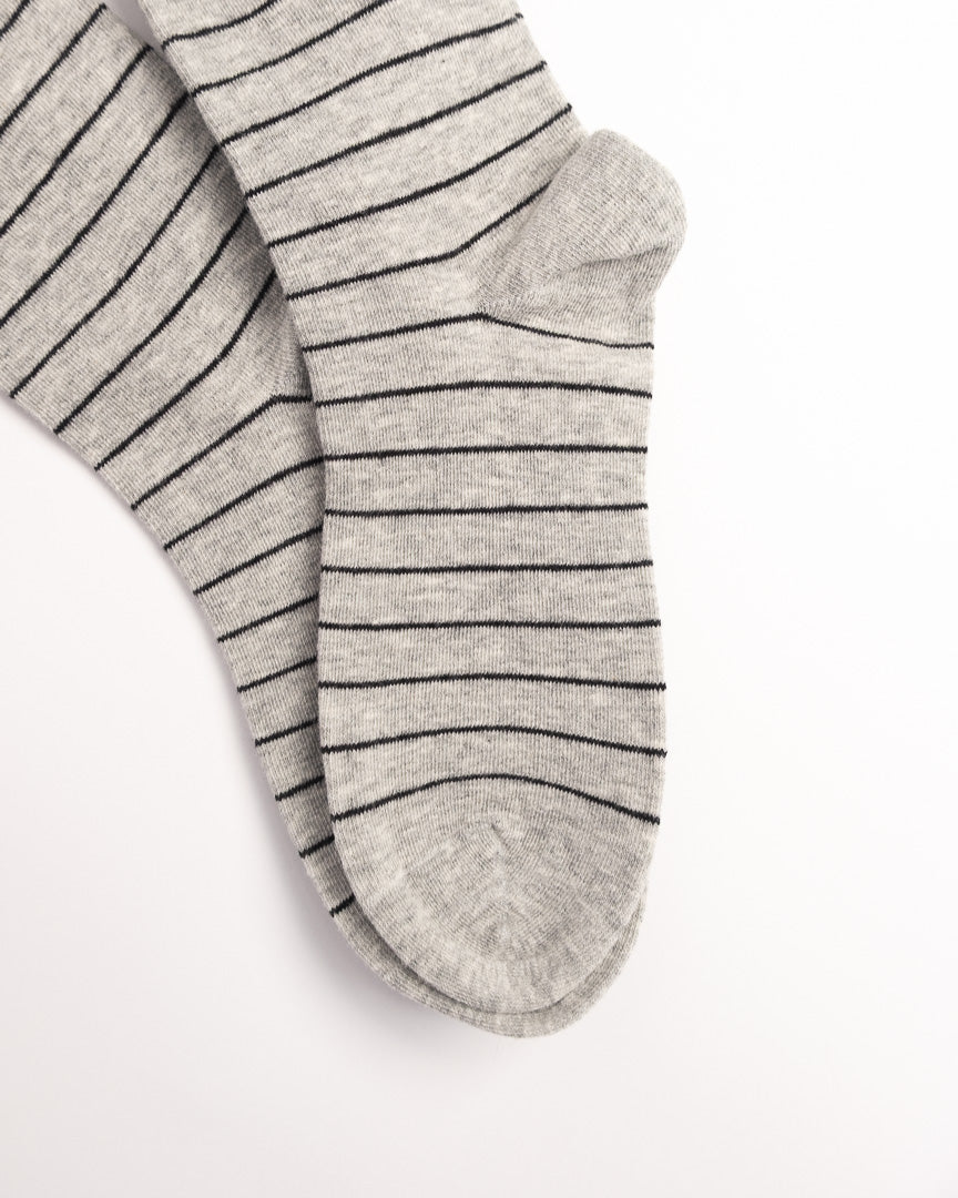 Women's Puppy Embroidery Stripe Cotton Crew Socks – Soft Everyday Socks