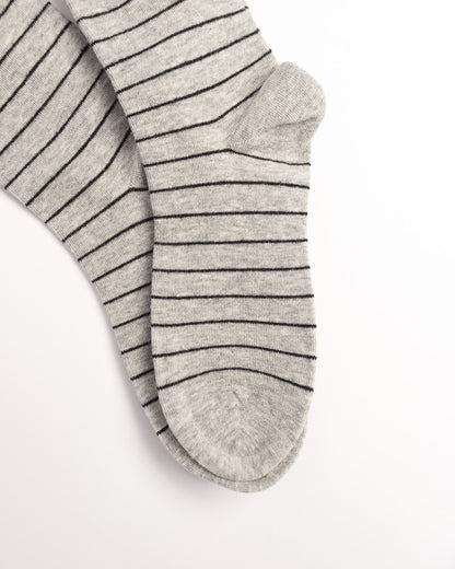 Women's Puppy Embroidery Stripe Cotton Crew Socks – Soft Everyday Socks