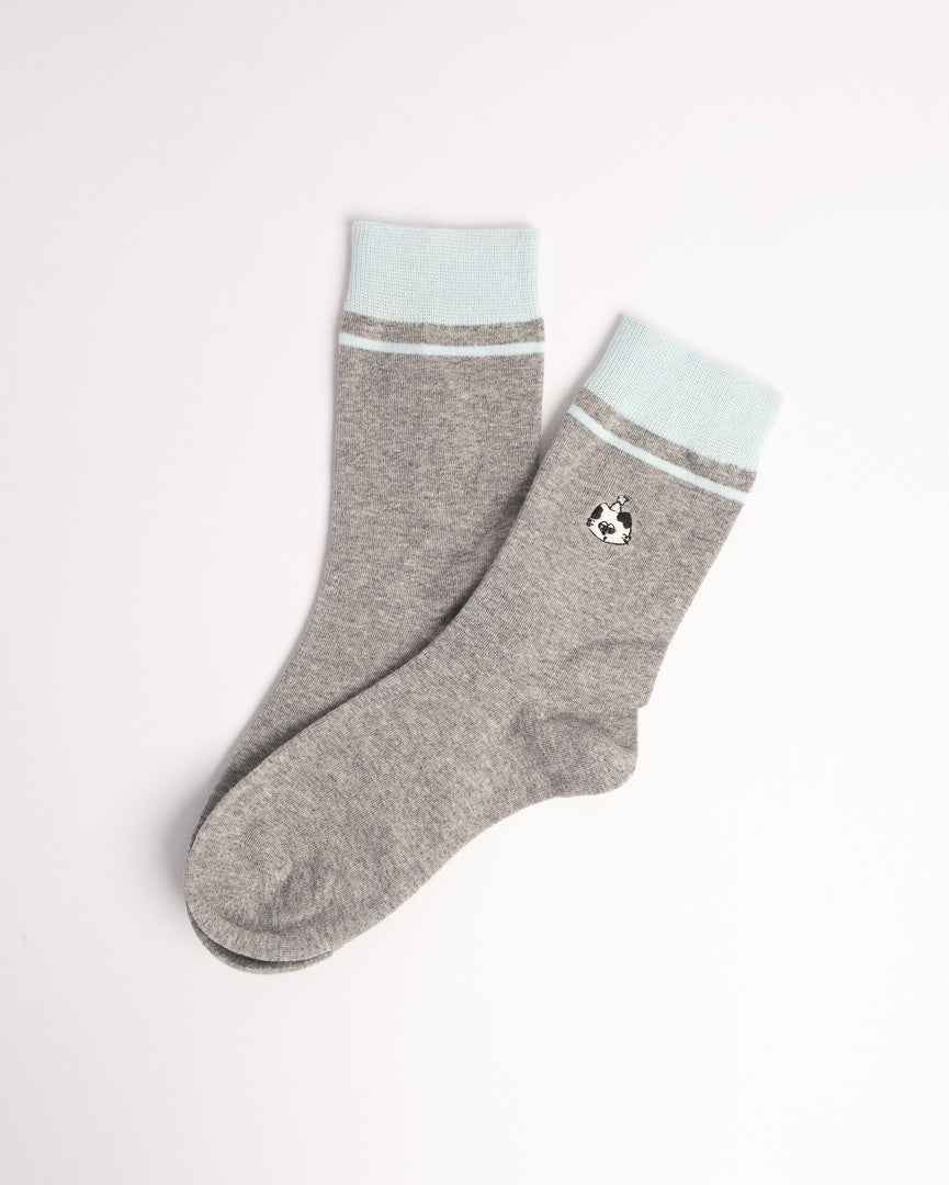 Women's Cute Puppy Cotton Crew Socks – Soft Everyday Socks