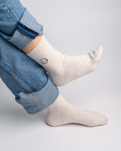 Women's Puppy Embroidery Cotton Crew Socks – Soft Everyday Socks