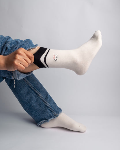 Women's Cute Puppy Cotton Crew Socks – Soft Everyday Socks