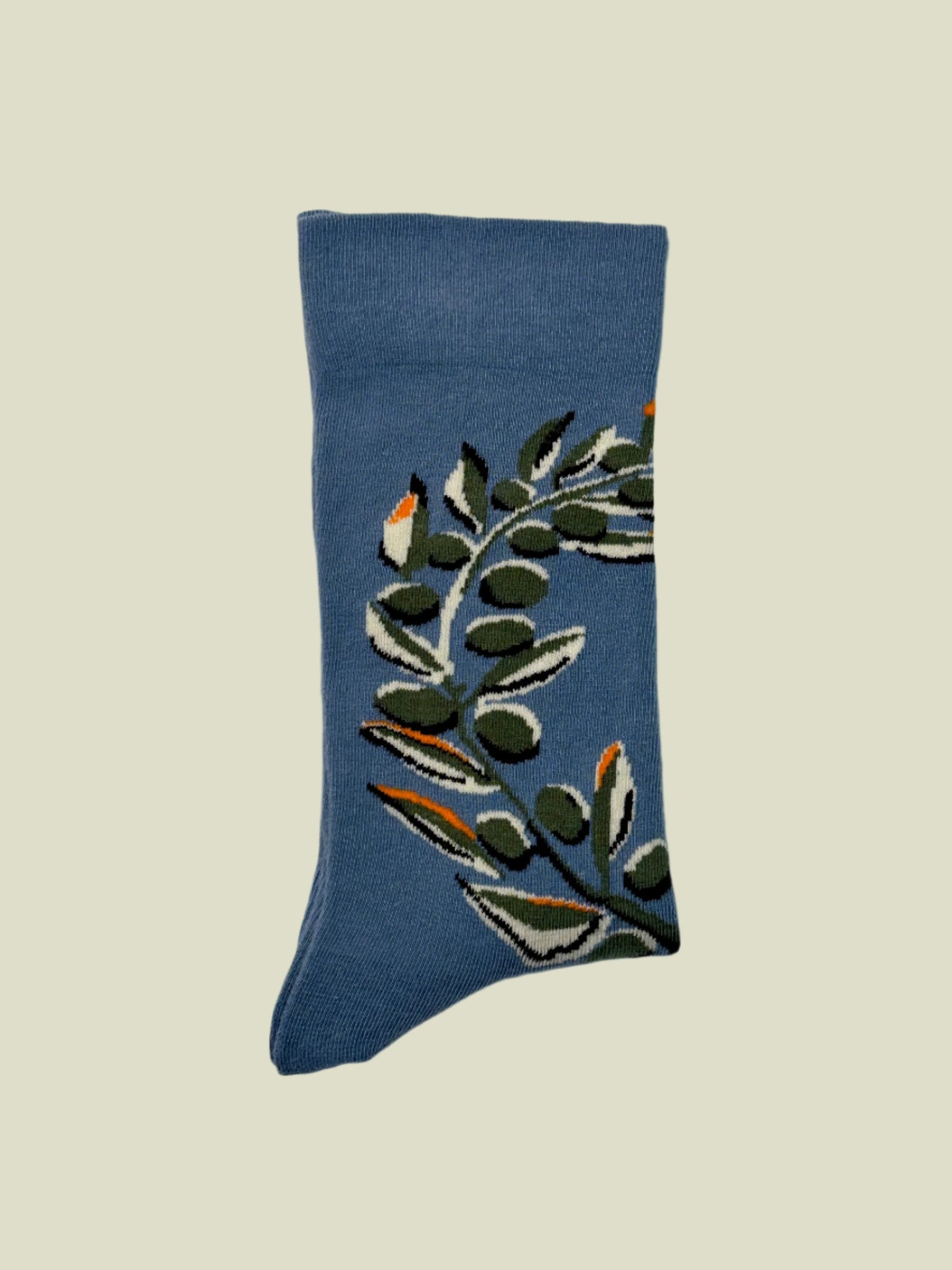 Women’s cotton socks with cozy jacquard knit and nature-inspired leaf design — ideal for fashion lovers and gifting.