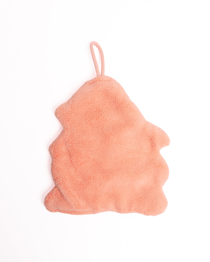 Spooky Cute Witch Ghost Kitchen Hanging Towel - Pink