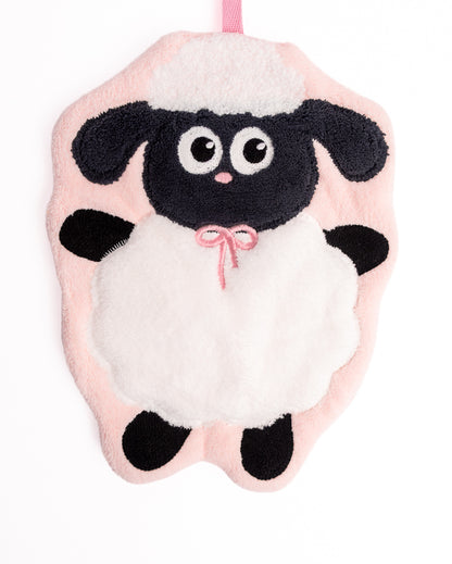 Cute Cartoon Sheep Kitchen Bathroom Hanging Hand Towel
