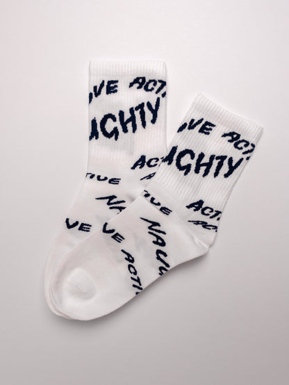 Bold Active Men's Cotton Crew Socks.