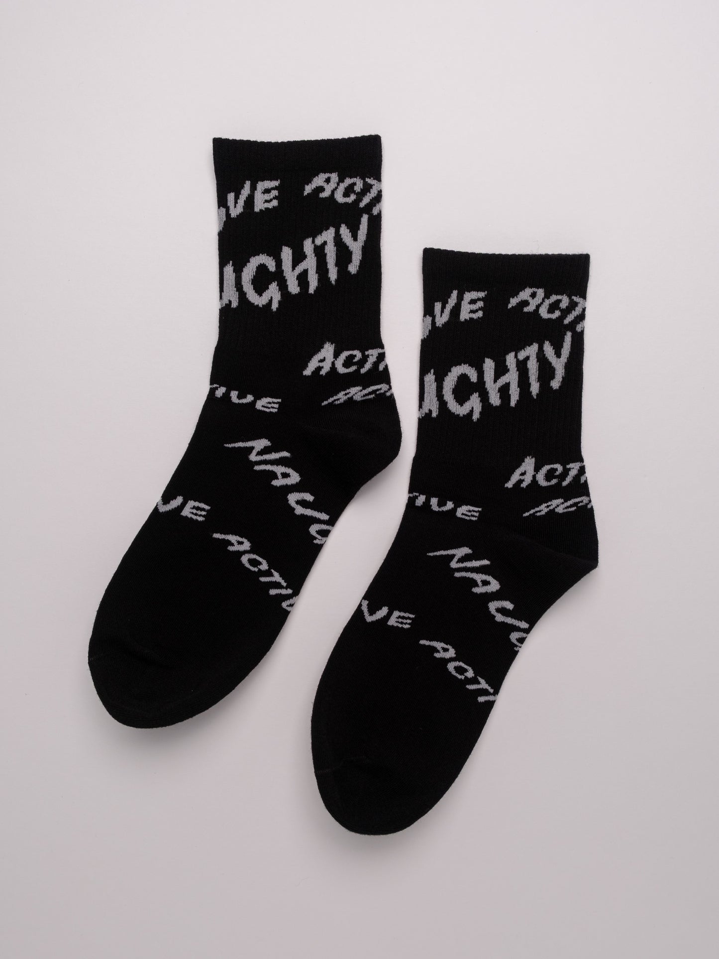 Bold Active Men's Cotton Crew Socks.