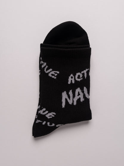 Bold Active Men's Cotton Crew Socks.