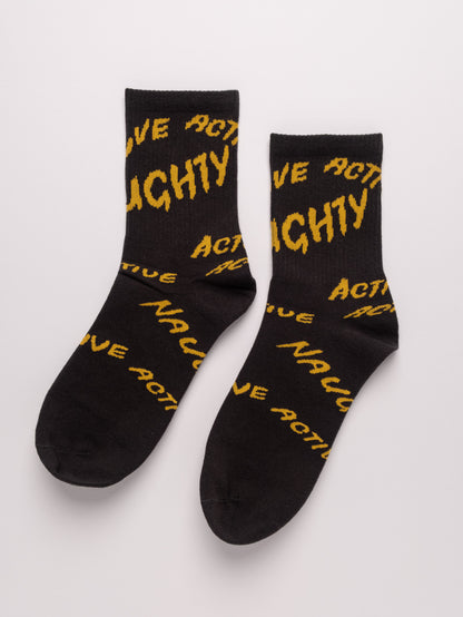 Bold Active Men's Cotton Crew Socks.